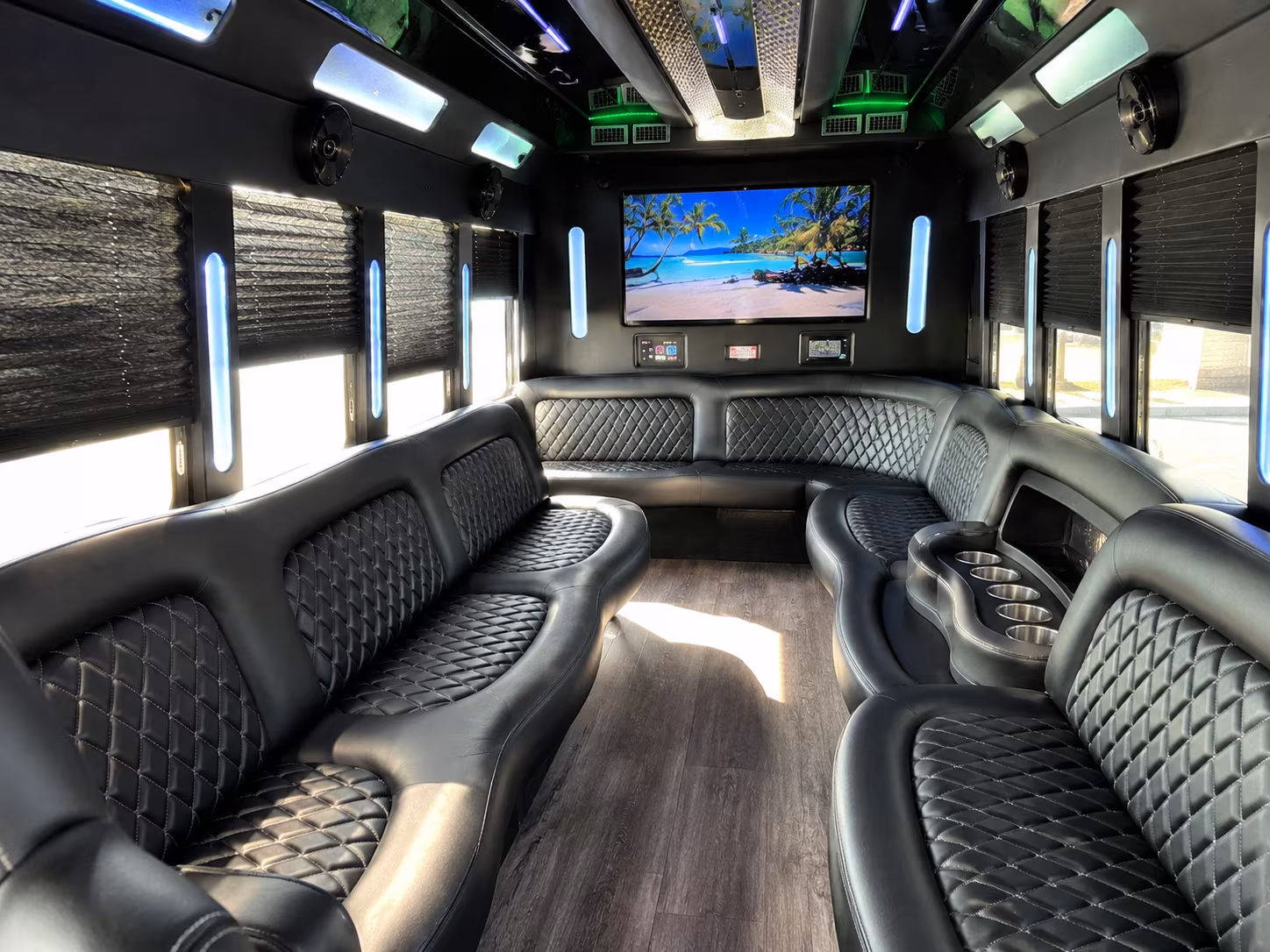 across fremont california party bus rental