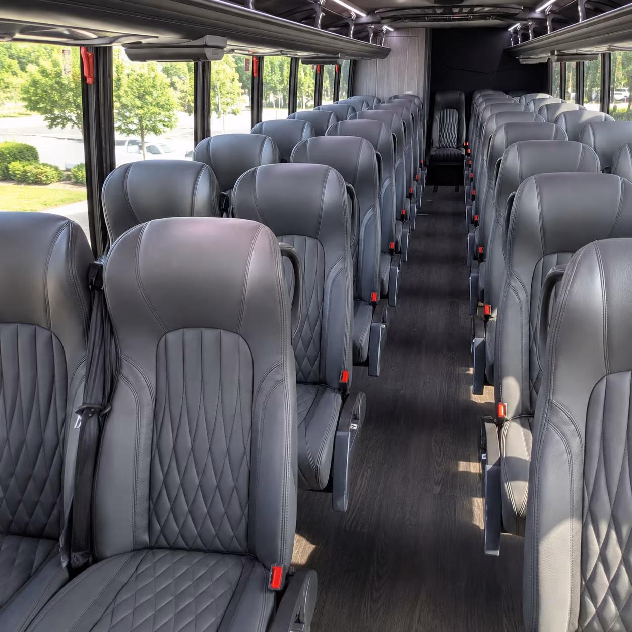 fremont 25 passenger minibus inside