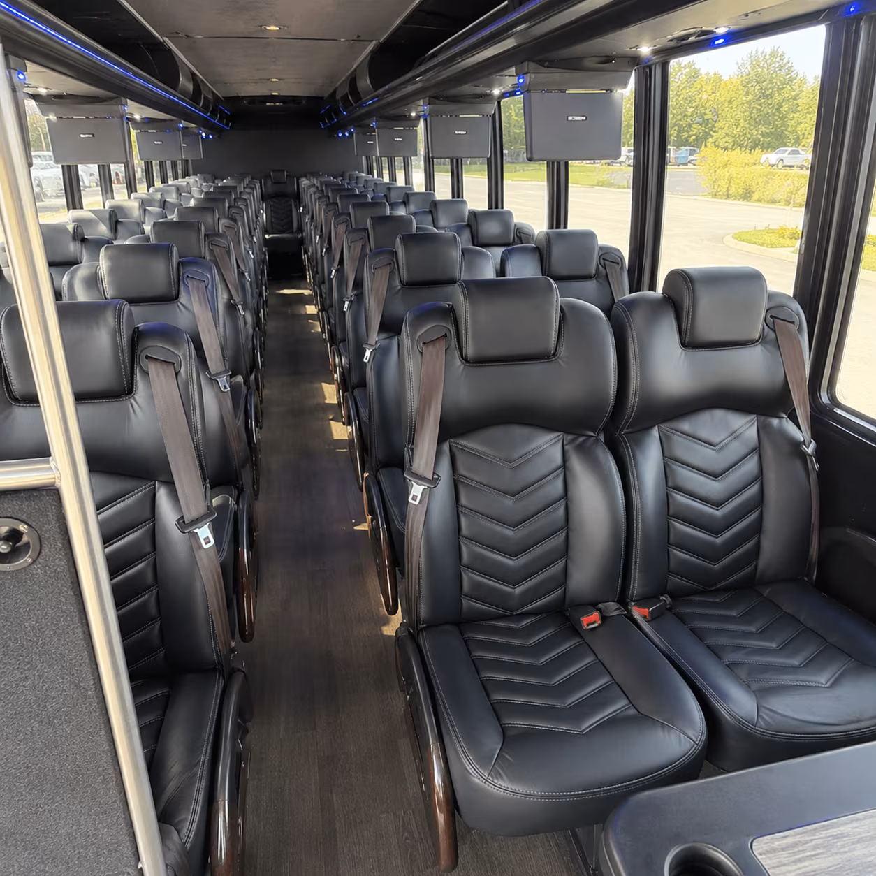 fremont 30 passenger minibus inside