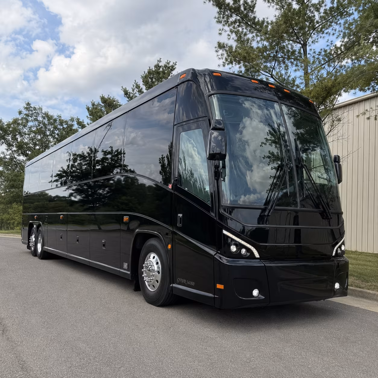 fremont 56 passenger charter bus