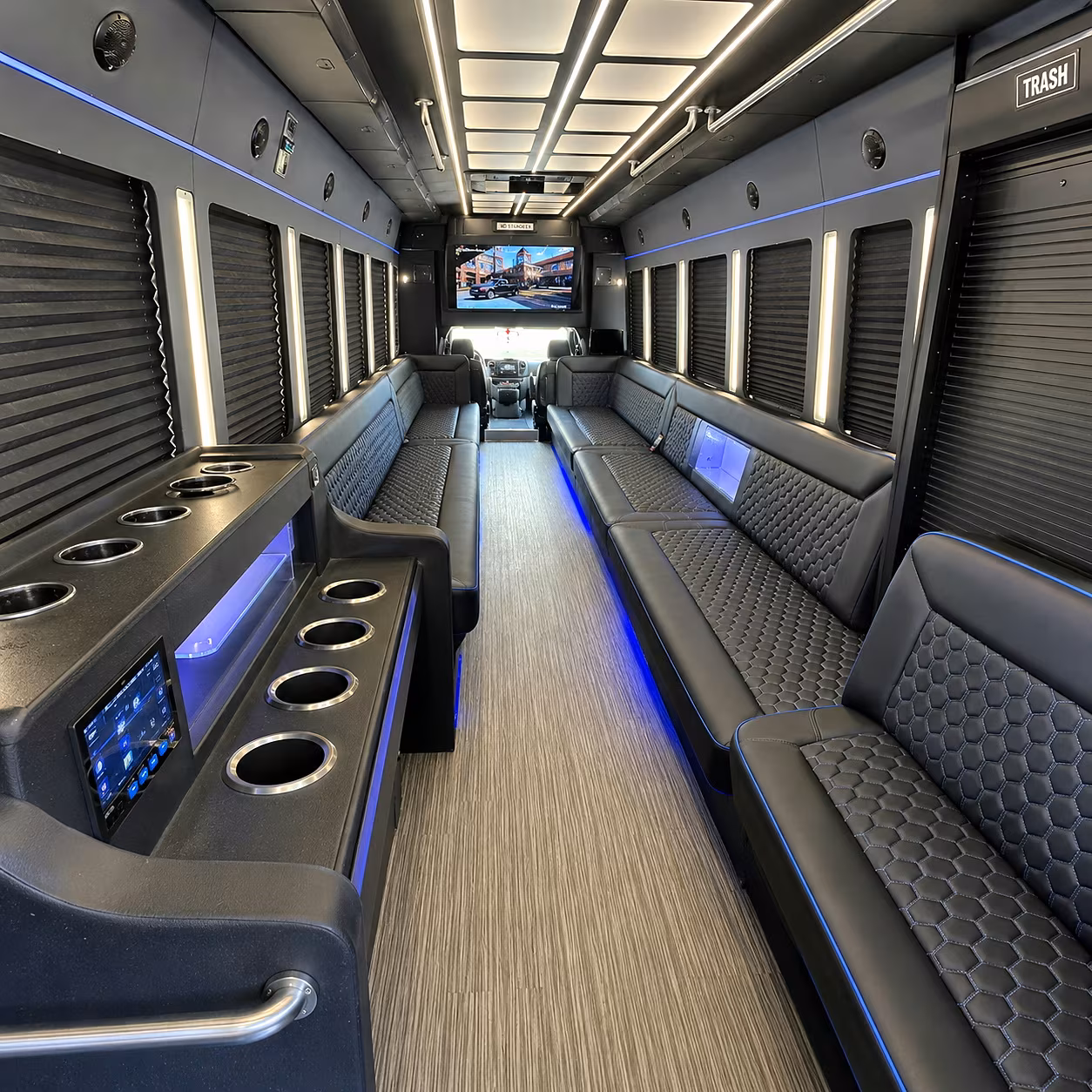 fremont party bus inside