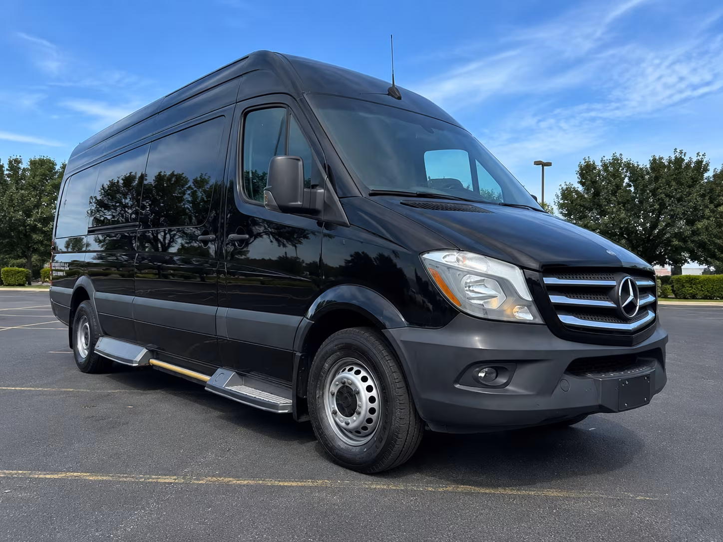 fremont sprinter van with driver